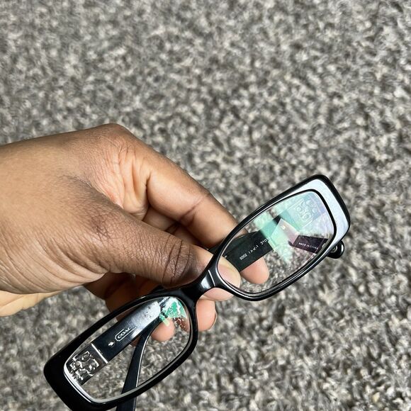 Coach Savannah Eyeglasses Frame HC6006B Women Black Full Rim Rectangle 51-16-135 - Picture 5 of 7